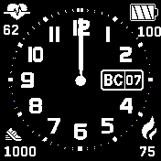 华米跃我Amazfit Bip手表表盘