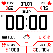 华米跃我Amazfit Bip手表表盘