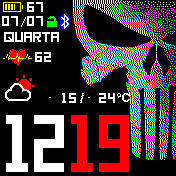 华米跃我Amazfit Bip手表表盘