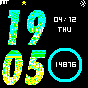 华米跃我Amazfit Bip手表表盘
