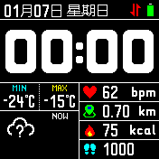 华米跃我Amazfit Bip手表表盘