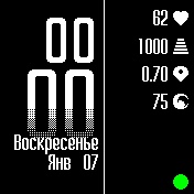 华米跃我Amazfit Bip手表表盘