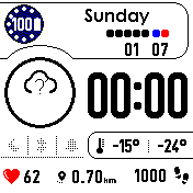 华米跃我Amazfit Bip手表表盘