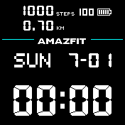华米跃我Amazfit Bip手表表盘