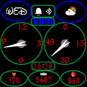 华米跃我Amazfit Bip手表表盘