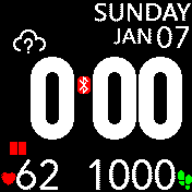 华米跃我Amazfit Bip手表表盘