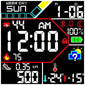 华米跃我Amazfit Bip手表表盘
