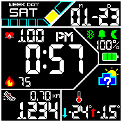 华米跃我Amazfit Bip手表表盘