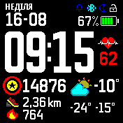 华米跃我Amazfit Bip手表表盘