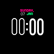 华米跃我Amazfit Bip手表表盘