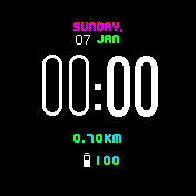 华米跃我Amazfit Bip手表表盘