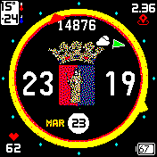 华米跃我Amazfit Bip手表表盘