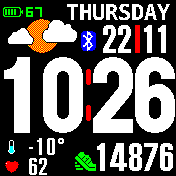 华米跃我Amazfit Bip手表表盘