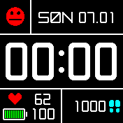 华米跃我Amazfit Bip手表表盘