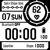 华米跃我Amazfit Bip手表表盘