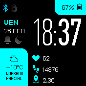 华米跃我Amazfit Bip手表表盘