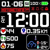 华米跃我Amazfit Bip手表表盘