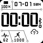 华米跃我Amazfit Bip手表表盘