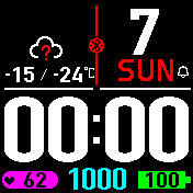 华米跃我Amazfit Bip手表表盘