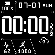 华米跃我Amazfit Bip手表表盘