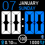 华米跃我Amazfit Bip手表表盘