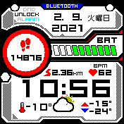华米跃我Amazfit Bip手表表盘
