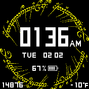 华米跃我Amazfit Bip手表表盘