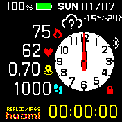 华米跃我Amazfit Bip手表表盘