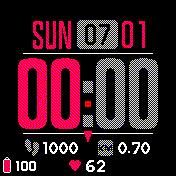 华米跃我Amazfit Bip手表表盘