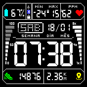 华米跃我Amazfit Bip手表表盘
