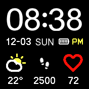 华米跃我Amazfit Bip手表表盘