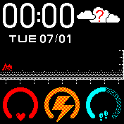 华米跃我Amazfit Bip手表表盘
