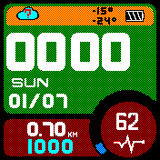 华米跃我Amazfit Bip手表表盘