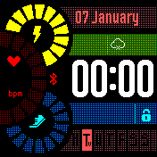 华米跃我Amazfit Bip手表表盘