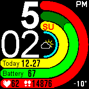 华米跃我Amazfit Bip手表表盘