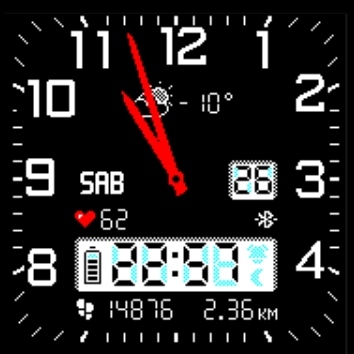 华米跃我Amazfit Bip手表表盘