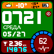 华米跃我Amazfit Bip手表表盘