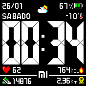 华米跃我Amazfit Bip手表表盘