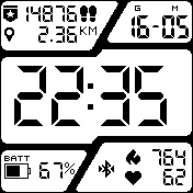 华米跃我Amazfit Bip手表表盘