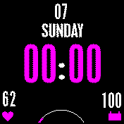 华米跃我Amazfit Bip手表表盘