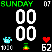 华米跃我Amazfit Bip手表表盘