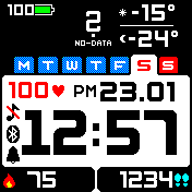 华米跃我Amazfit Bip手表表盘