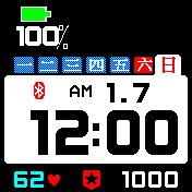 华米跃我Amazfit Bip手表表盘