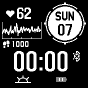 华米跃我Amazfit Bip手表表盘