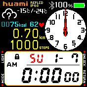 华米跃我Amazfit Bip手表表盘