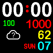 华米跃我Amazfit Bip手表表盘