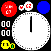 华米跃我Amazfit Bip手表表盘