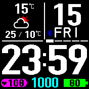 华米跃我Amazfit Bip手表表盘