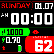 华米跃我Amazfit Bip手表表盘