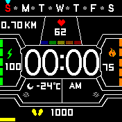 华米跃我Amazfit Bip手表表盘